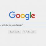 First Page Of Google