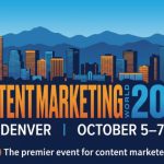 Content Marketing World 2026 Denver event banner October 5 to 7