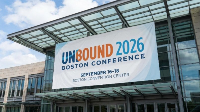 UNBOUND 2026 Boston conference banner September 16 to 18 at Boston Convention Center