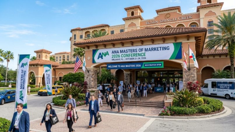 ANA Masters of Marketing 2026 conference at Rosen Shingle Creek in Orlando, Florida